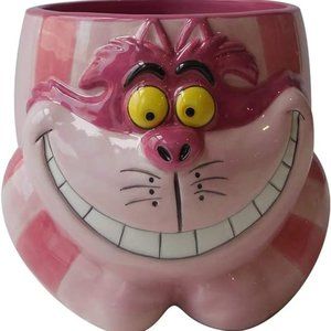 Disney Alice in Wonderland Cheshire Cat Ceramic 3D Sculpted Mug